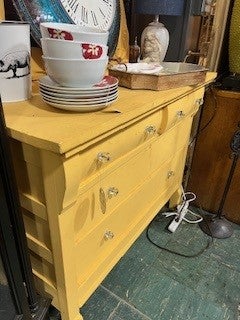 Yellow Dresser | Little Shop of Hoarders LLC Yellow Dresser | Little Shop of Hoarders LLC