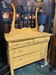 Yellow Dresser | Little Shop of Hoarders LLC