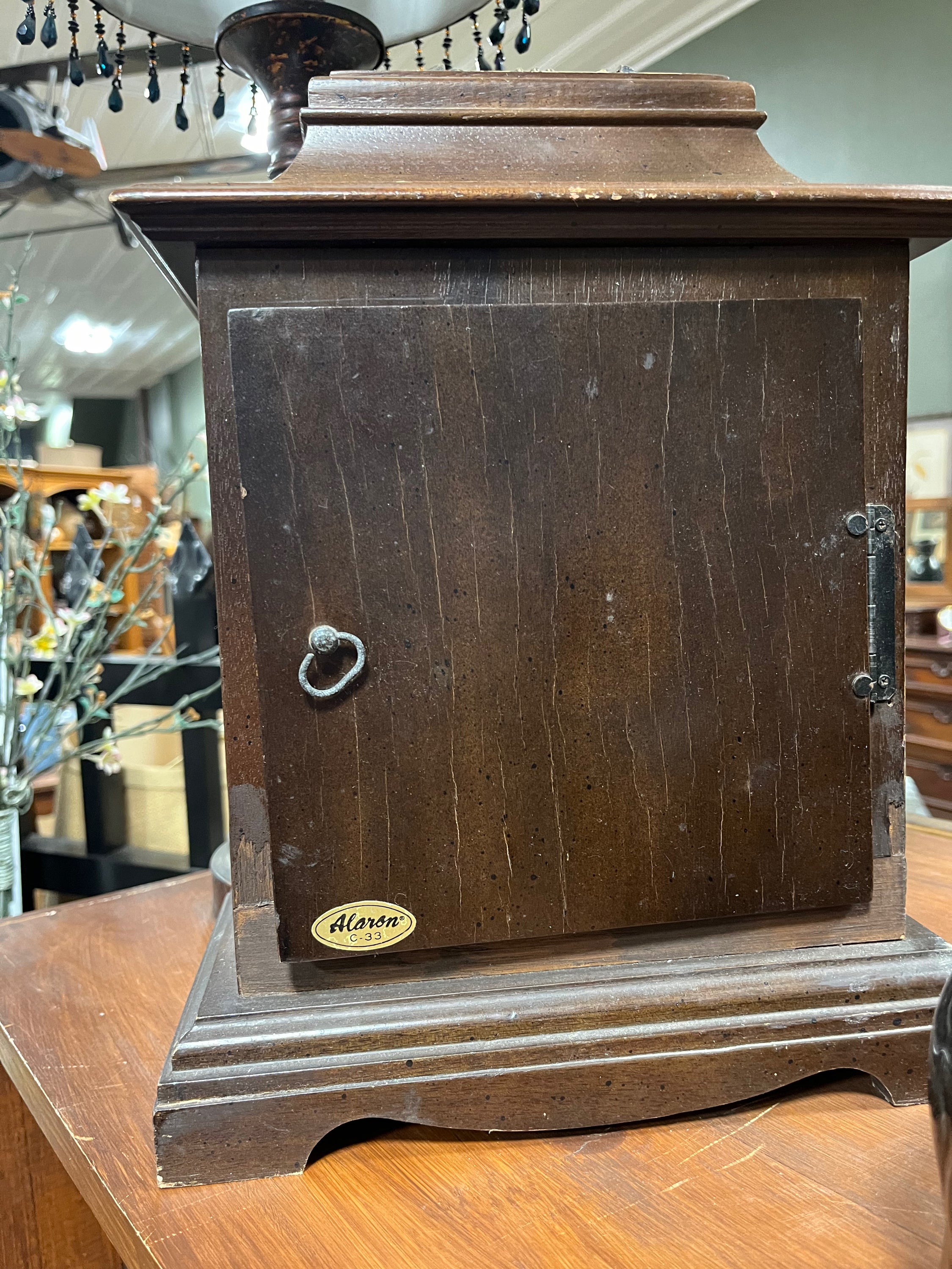 Vintage Alaron 31 day Clock w Key | Little Shop of Hoarders LLC